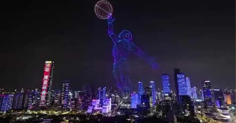 চীনের ড্রোন শো